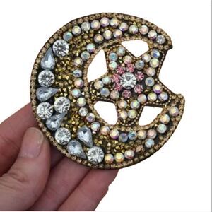 NWOT Moon Applique